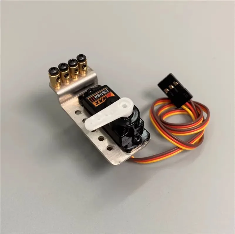 Lock Difference Bracket Servo Base for 1/14 Tamiya RC Truck Trailer Tipper Scania 770S R470 R620 Benz Actros Volvo MAN LESU Part