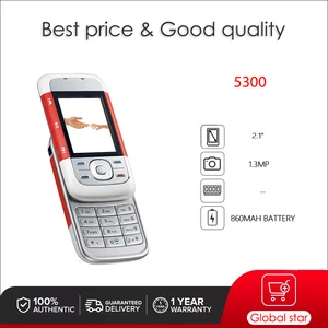 Asli Unlocked 5300 Bluetooth Loudspeaker Telepon Rusia Arab Ibrani Keyboard Dibuat di Finlandia Gratis Pengiriman 8 penjualan terbaik layar lcd ponsel nokia c3 00 - №