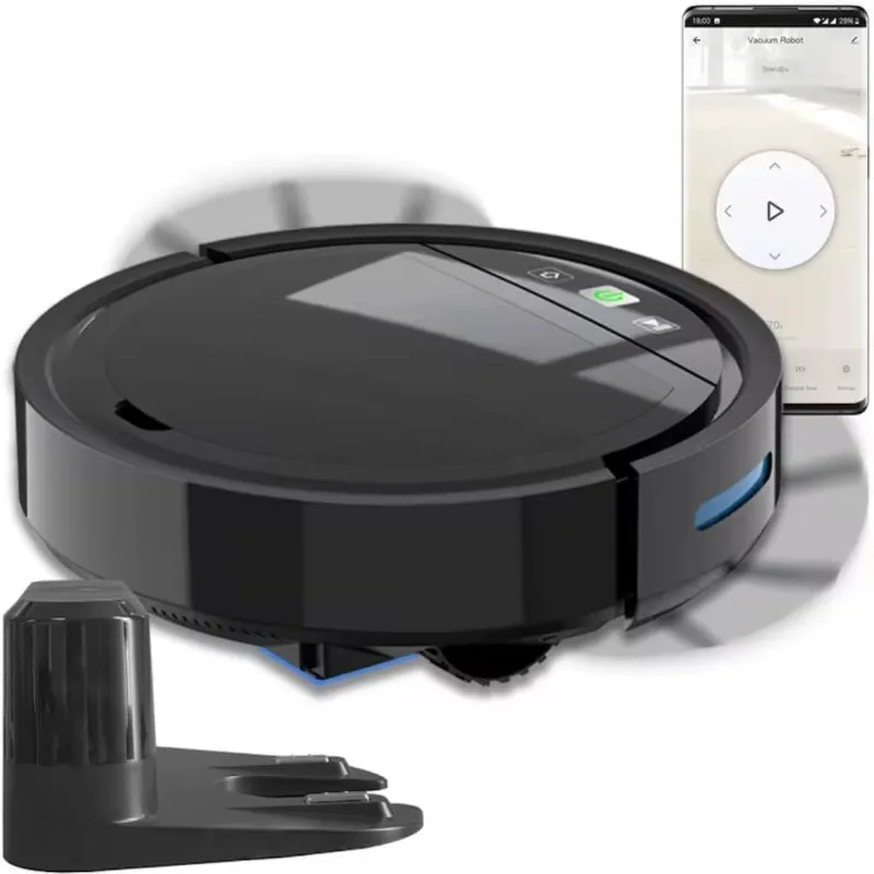 

Комбинированный робот-пылесос и швабра, Wi-Fi/приложение, робот-пылесос с расписанием, робот-пылесос 2 в 1, подушечка для швабры и мусорная корзина