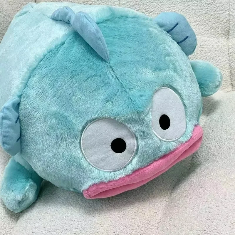 Kawaii hangyodon boneca de pelúcia lance travesseiro bonito dos desenhos animados peixe feio boneca de pelúcia brinquedos macio sofá almofada escritório decoração do quarto presentes