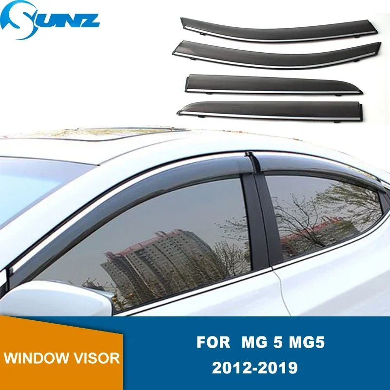 

Window Visor For MG 5 MG5 Hatchback 2012 2013 2014 2015 2016 2017 2018 2019 Rain Guard Weather Shield Window Deflector