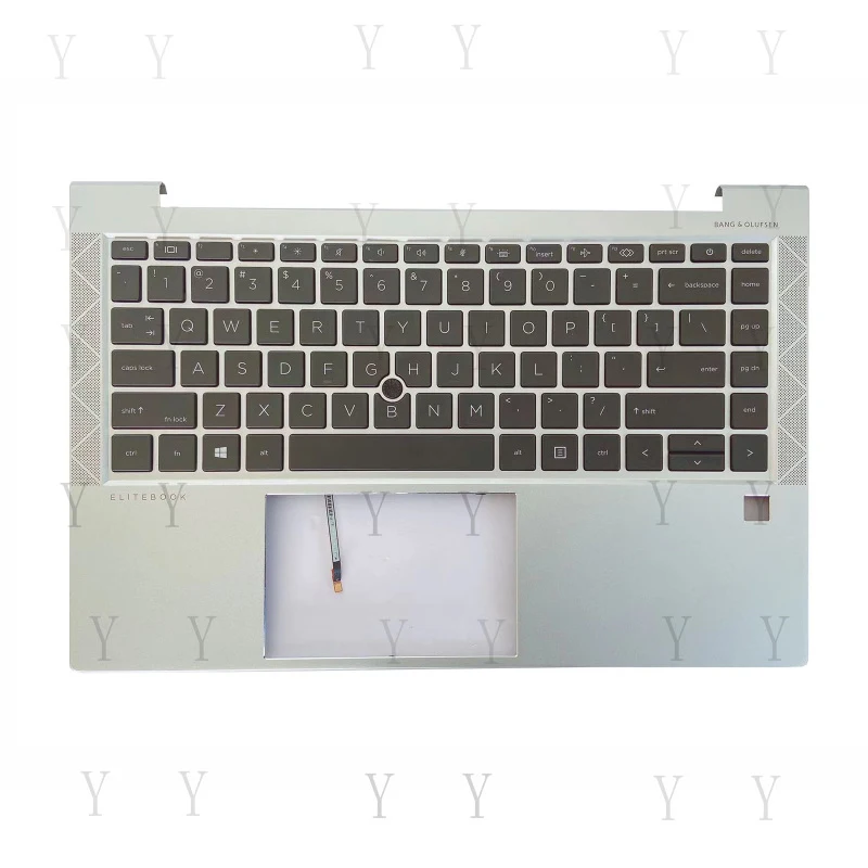 Y+    M07089-001 For HP ELITEBOOK 840 745 G7 Palmrest Keyboard Bezel Cover NO Backlit