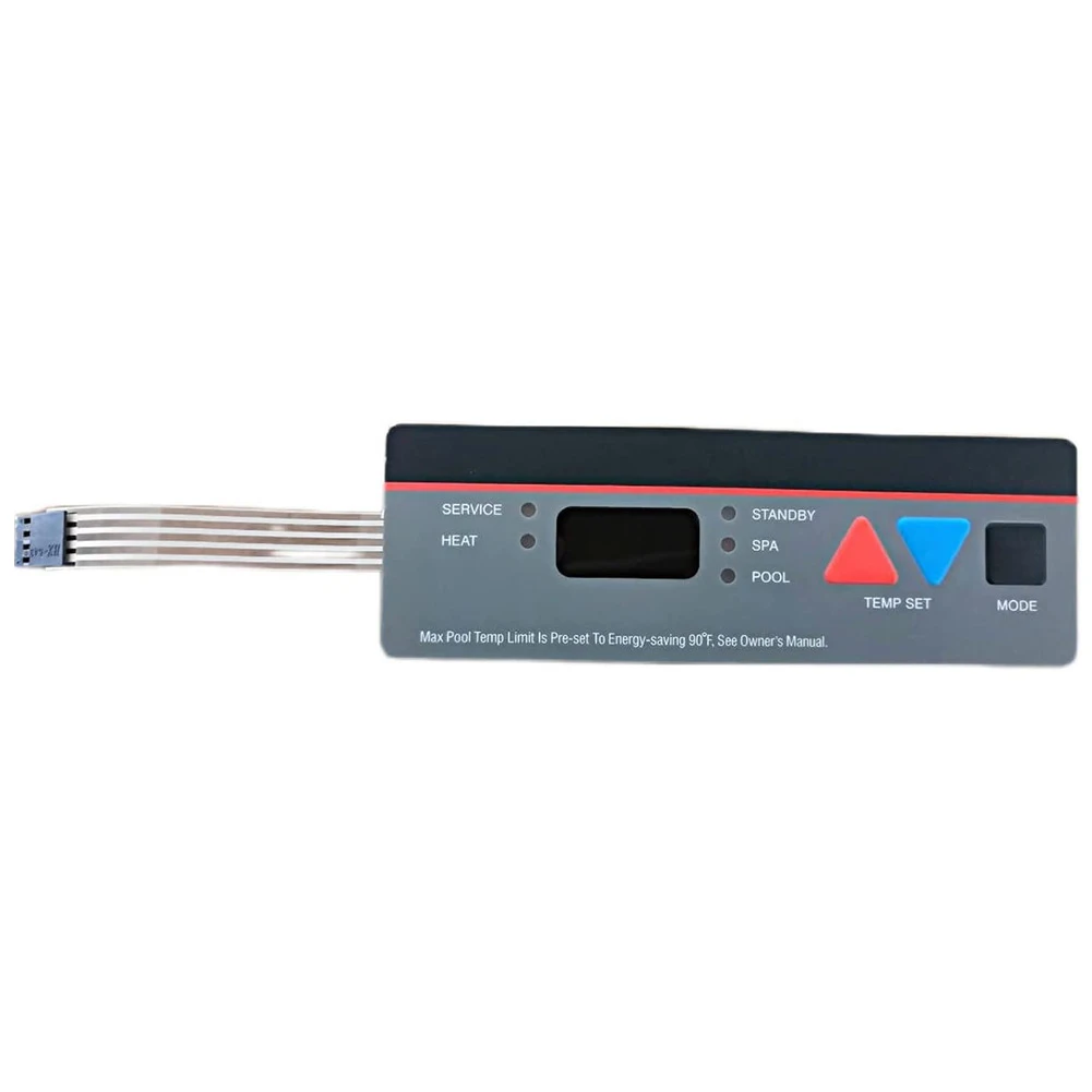 Control Panel Keypad and Display Board for Hayward H-Series Pool Heaters H150FDP H200FDP H250FDP H300FDP H350FDP H400FDP