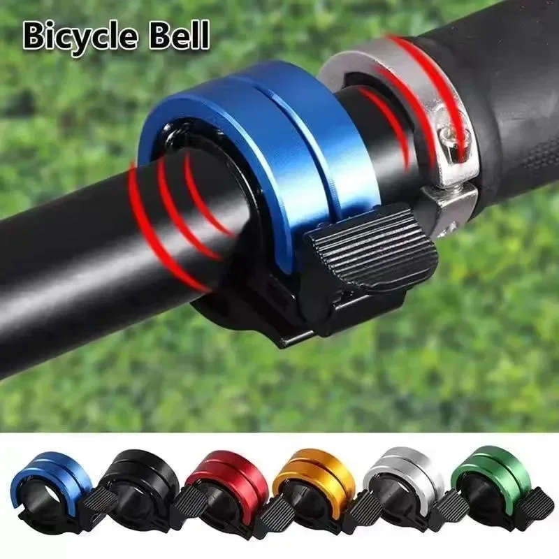 90 Decibel Bicycle Bell Road Blike Children Mini Invisible Mountain Bike Bells Aluminum Alloy Loud Bells Bike Horn Kids Alarm