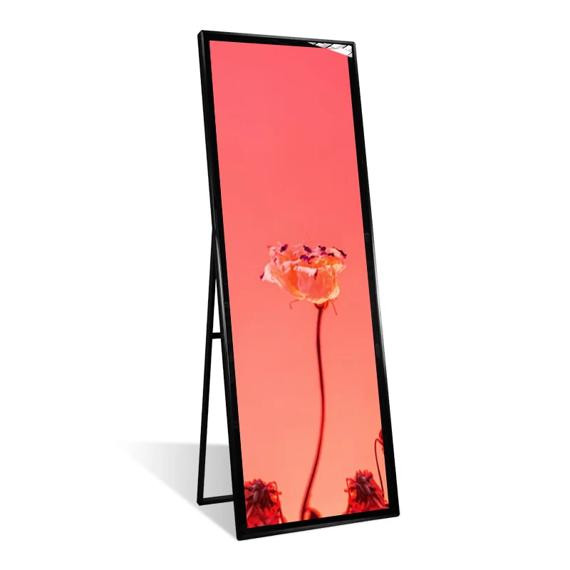 Free Standing Digital Signage LCD Advertising  Android Portable Media Player with Shelf Edge Display view 2