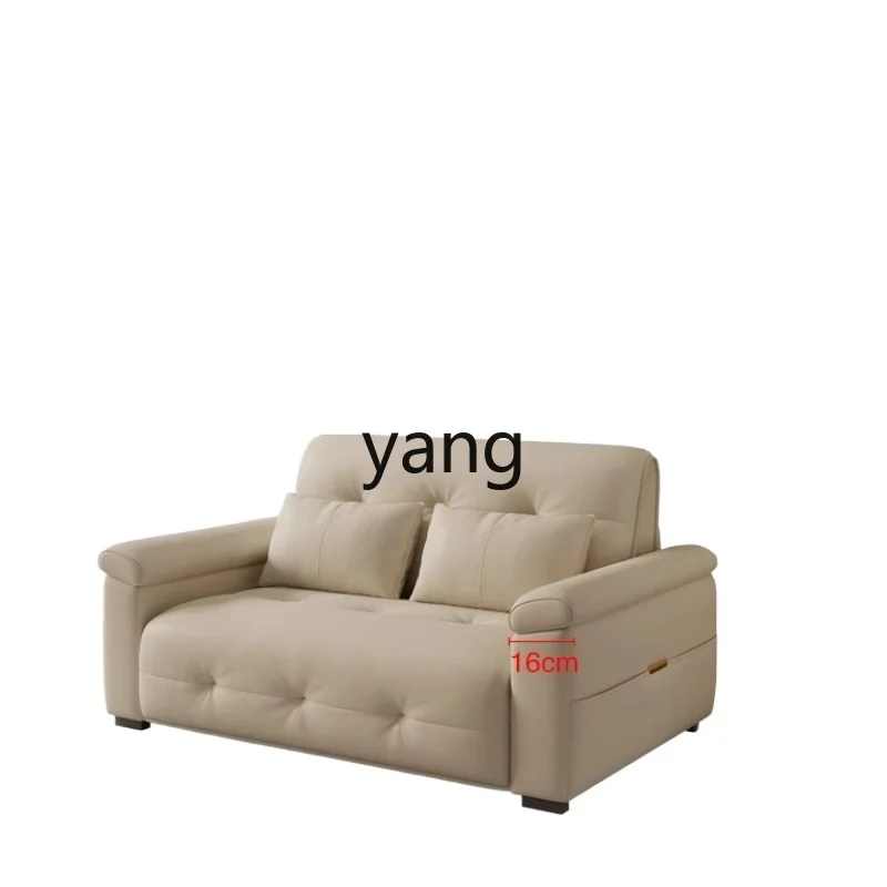 LH  intelligent electric sofa bed multi-function foldable retractable dual-purpose living room balcony sofa