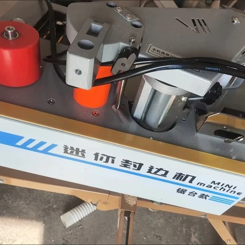 Applicable to Dual-purpose for Straight and Curved Surfaces Automatic Tape Cutting Double-sided Adhesive Saw Table Type Edge Ban