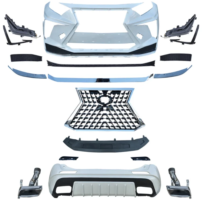 BODY KIT FOR TOYOTA RAV4 2012 2013 2014 2015 2016 2017 2018 2019 2020 CONVERTION FOR LEXUS STYLE