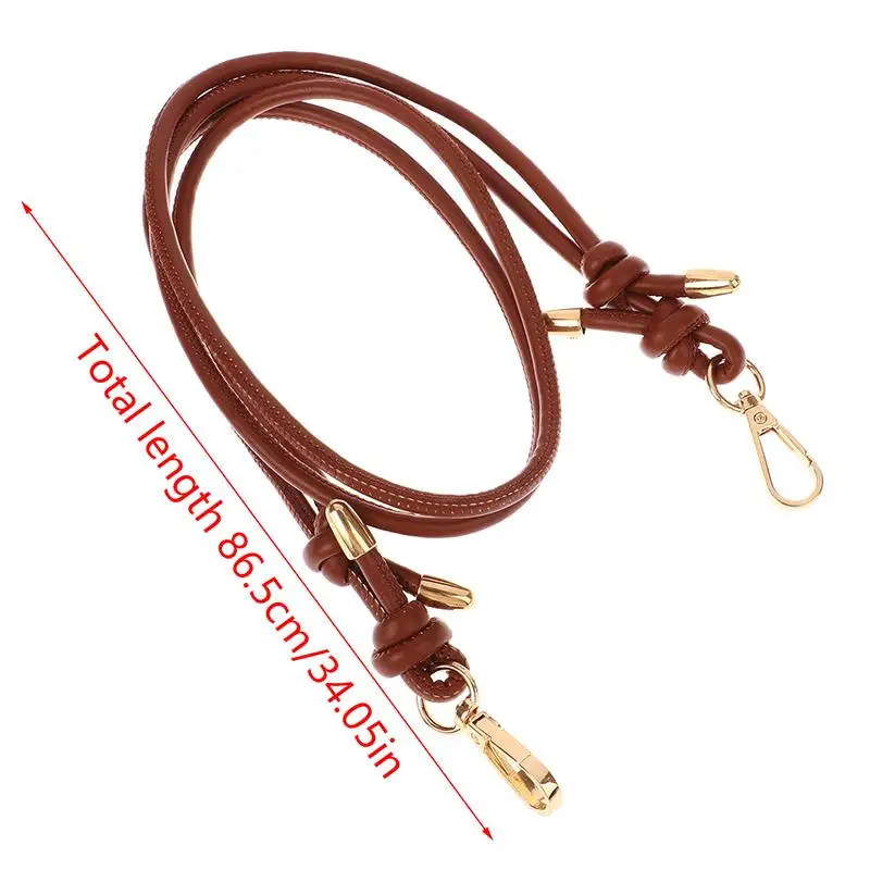 1 Stück Verstellbarer Leder-Taschenriemen Ersatz-Umhängegurt mit Metallverschluss für Handtaschen-Zubehör – Detail 8