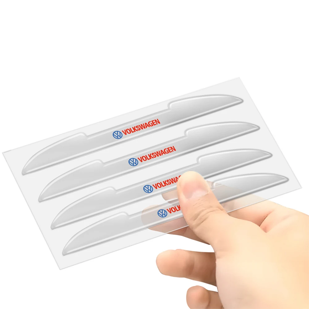 Car Door Anti-collision Strip Bumper Protector Stickers For Volkswagen VW R Polo Passat Rline Golf 4 5 6 Tiguan Jetta GTI ID.3 view 4