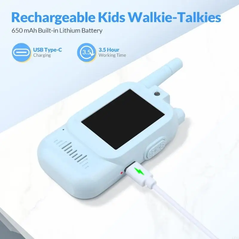 2025 New Intercom Radio with Bidirectional Video Calls And Voice Chat Functionality