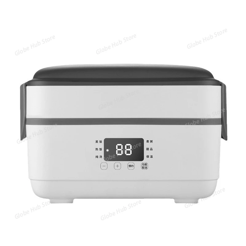 

1.5L Electric Lunch Box Portable Rice Cooker Double Layer Liner Bento Box Cooking Pot Food Container Steamer Lunch Box 220V