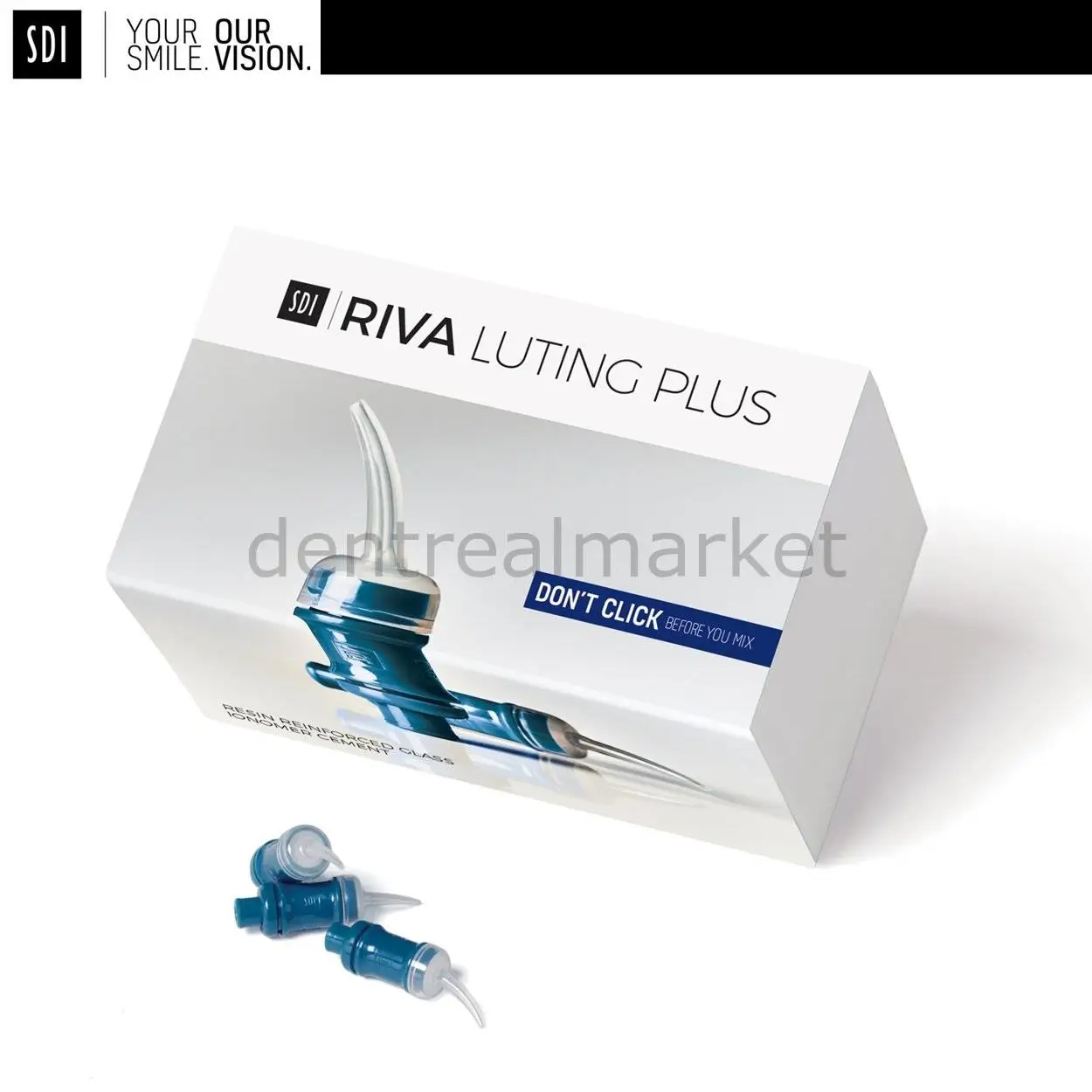 SDI Dental - Riva Luting Plus - Resin Modified Glass Ionomer Luting Cement