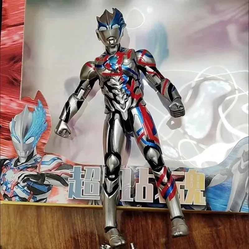 Hot 17cm Ultraman Toy Ark Zetad Delta Sky Claw Collectible Trendy Figures Shf Beria Jeddija Dekaterica Collectible Ornament Gift