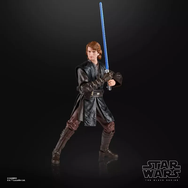 【Pra-penjualan Oktober 2025】Figur Aksi Hasbro Star Wars The Black Series Anakin Skywalker Asli Baru Model Hadiah