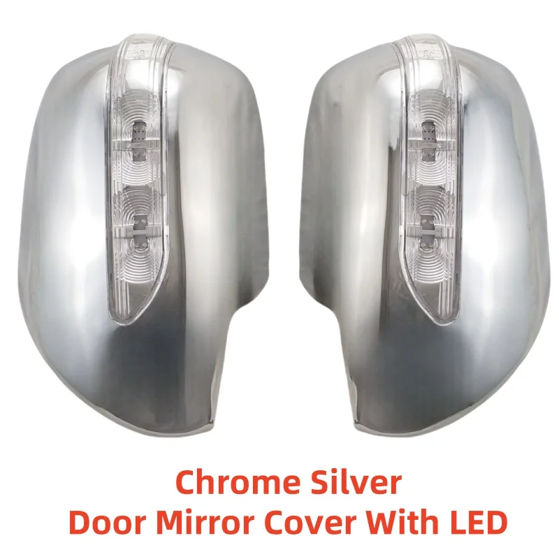 

2003 2004 2005 2006 для Lexus GX470 GX 470 хромированная модернизация автомобиля, модификация, аксессуары заднего вида, накладка на дверное зеркало со светодиодом