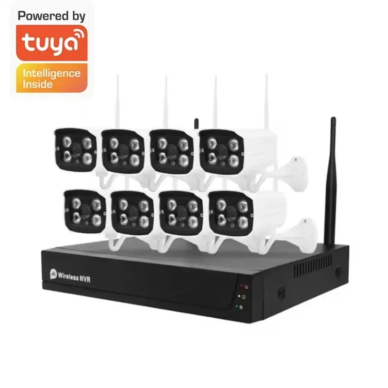 Heimgeschäftsgebrauch CCTV-Überwachungskamerasystem 1080P Wireless NVR Kit 8CH Cameras De Seguridad Kit