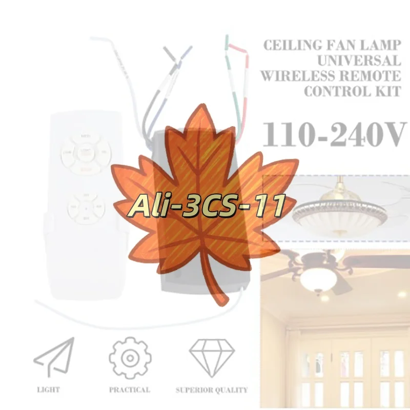 

Универсальный комплект дистанционного управления потолочным вентилятором 110–240 В — беспроводное управление скоростью и освещением с таймером, простая установка своими руками