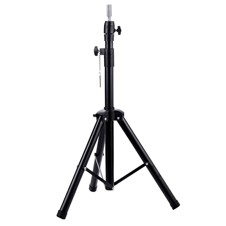 155Cm Mannequin Head Holder Tripod Stand For Hairdressers Salon Training Head Strong Adjustable Wig Stand Tripod For Wig Making