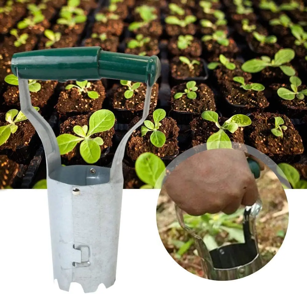 

Gardening Hole Digger Fertilizing Seeding Puncher Garden Cultivator Seedling Flower Planter Garden Vegetables Planting Tools