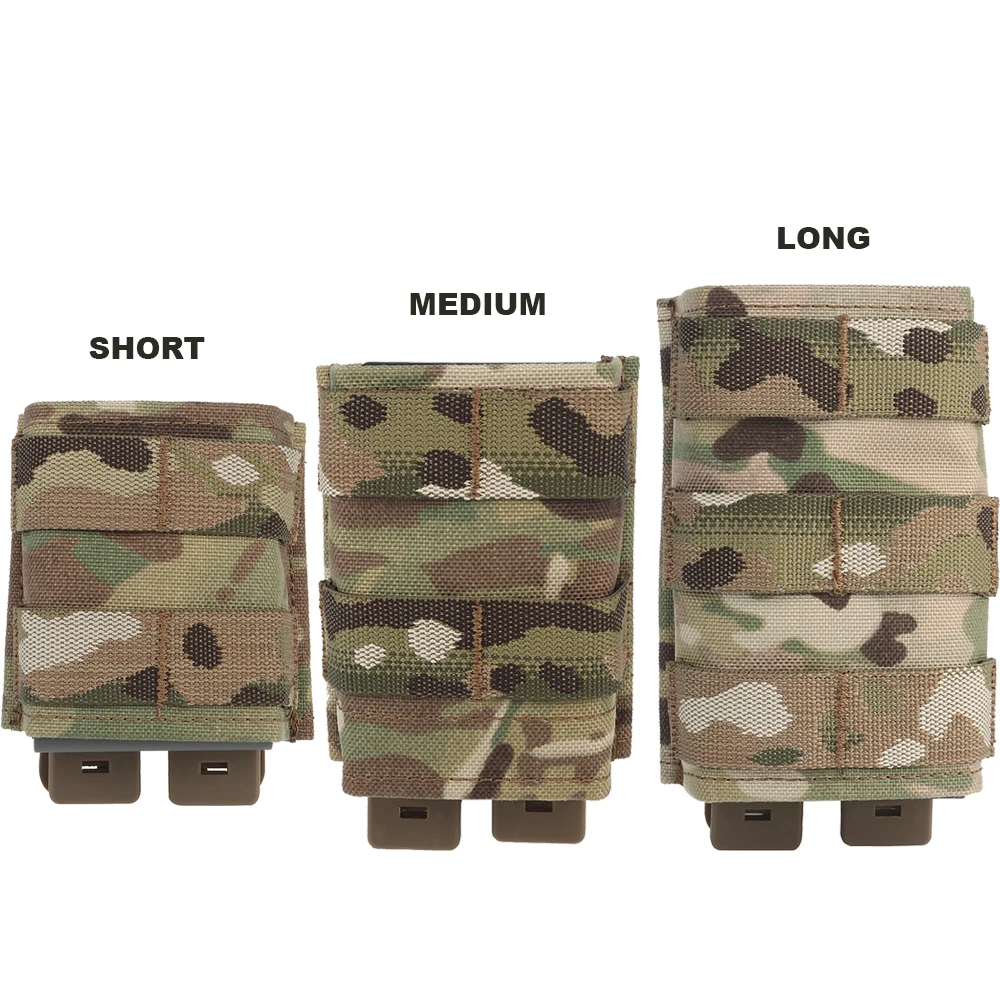 Camouflage Single Magazine Pouch For 7.62mm Mags Molle Vest Camo Magazine Pouch Hunting Shooting Mag Bag Accessories