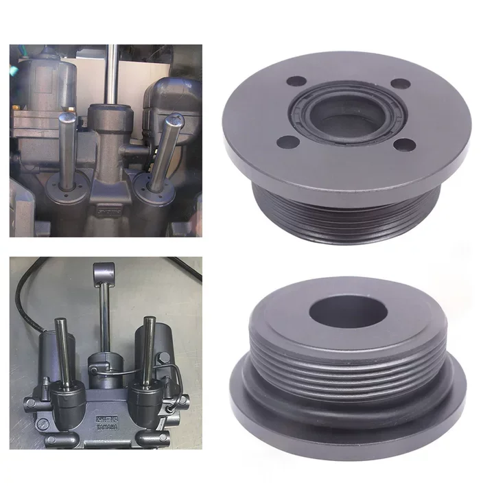 

Trim Cylinder End Cap Replacement Boat Engine Outboard Trim Cap Tilt Trim End Cap Hard Anodized Finish Included Seal