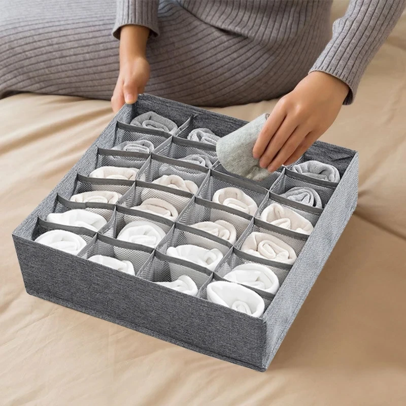 Underwear Bra Organizer Storage Box Panties Socks Storage Boxes Bedroom Wardrobe Clothes Organizer Drawers Separator Boxes