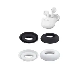 4pcs Earbuds Tips Cover for Lenovo LP40 Pro Wireless Earphone Eartips Kits Accessories Replacement Earpiece Earcaps Cover