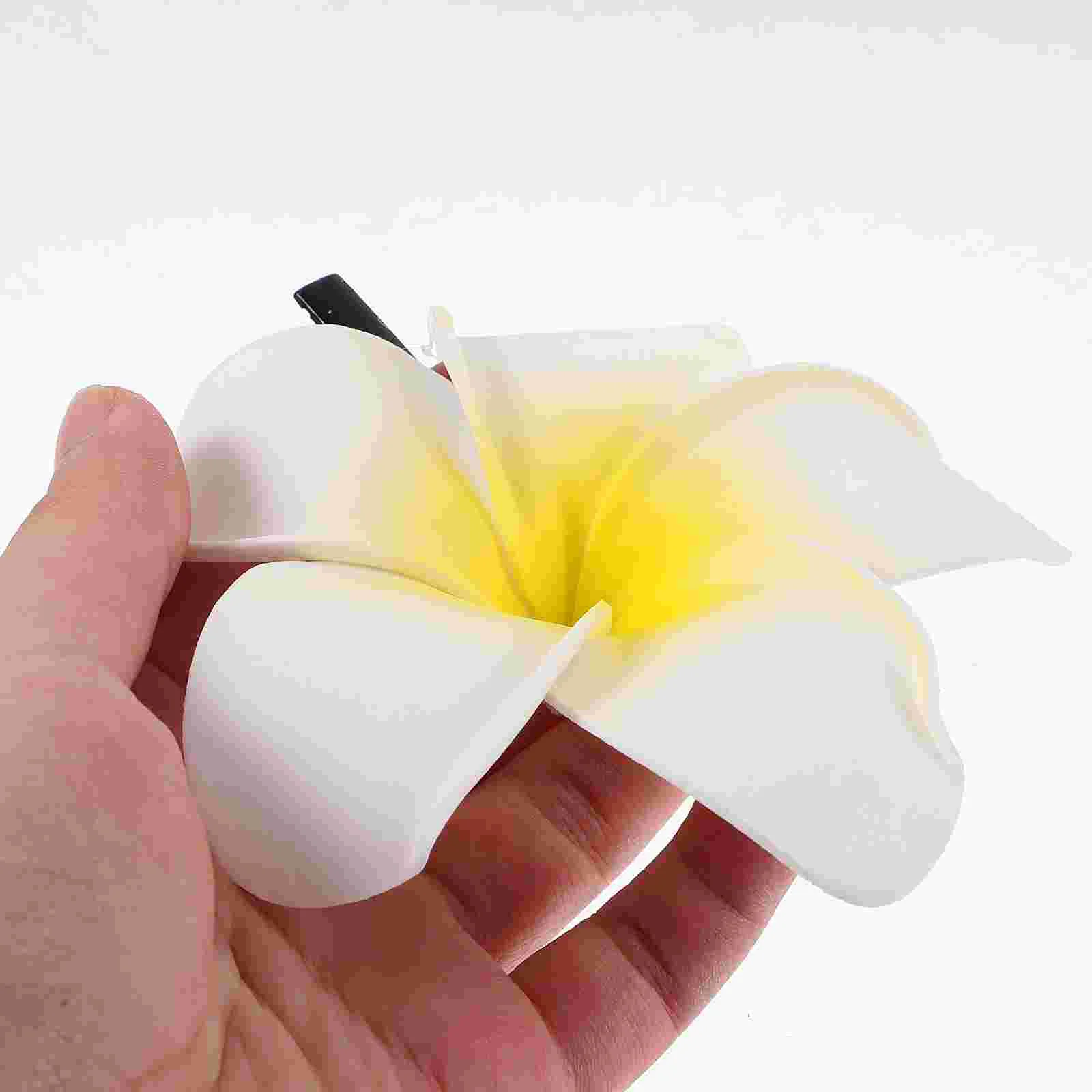 Plumeria Hair Clip Hairpin Flower Wedding Pins Women Clips for Girls The Flowers