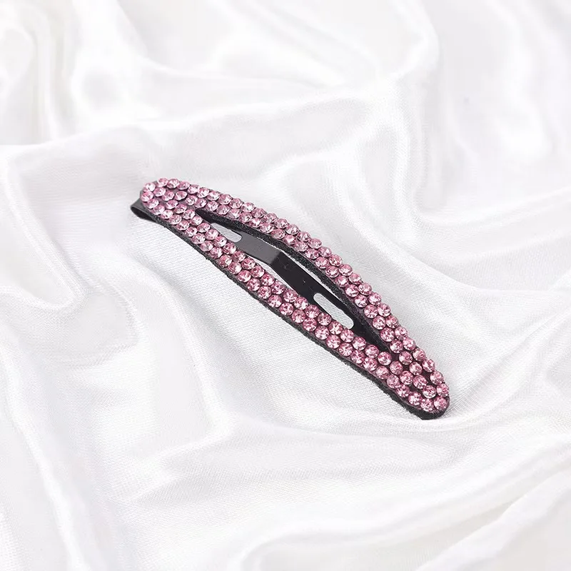 Rhinestone Hair Clips Set Sparkly Crystal Bobby Pins For Women Girls Fashion Jewelry Accessories Multicolor Glitter Hairpins