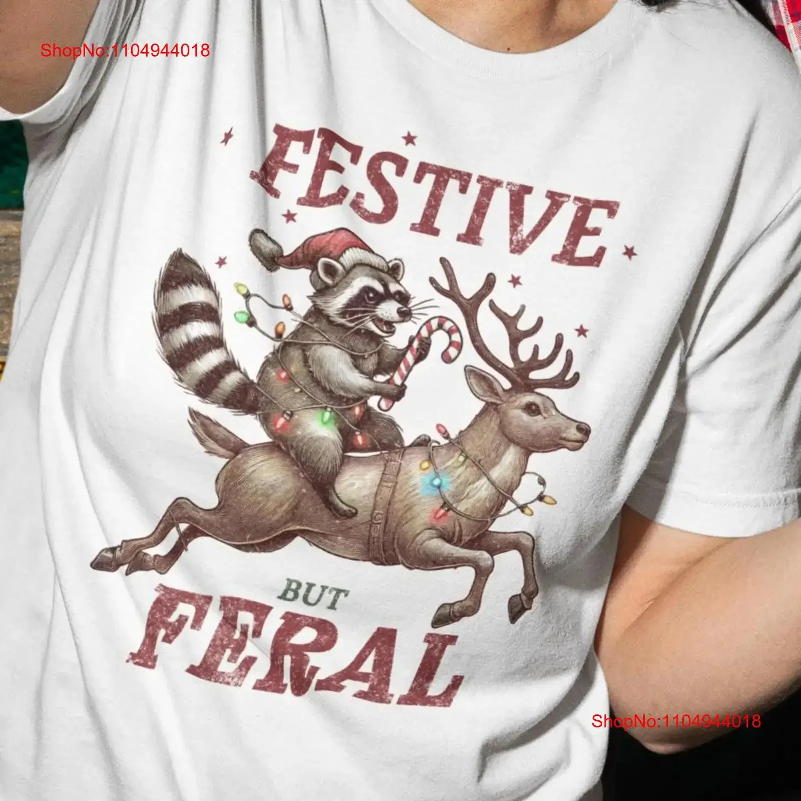 Festlich, aber Fräulich, lustiges Weihnachts-T-Shirt 12, tolle Farboptionen, Vintage-Stil, gewaschen, vielseitig, weich, für Herren, Unisex, gestreckte Grafik