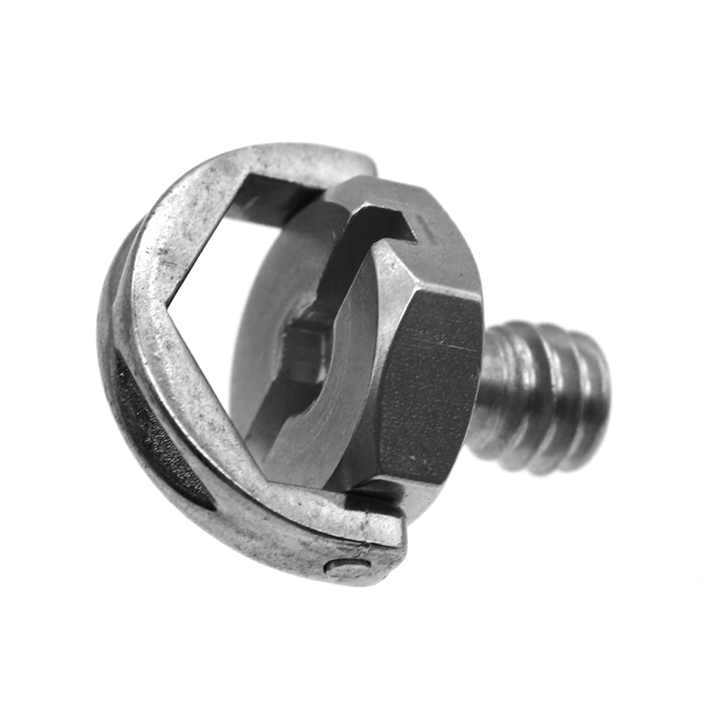 1/4 "Schroef Voor Dslr Camera Statief Quick Release Plaat Zilver