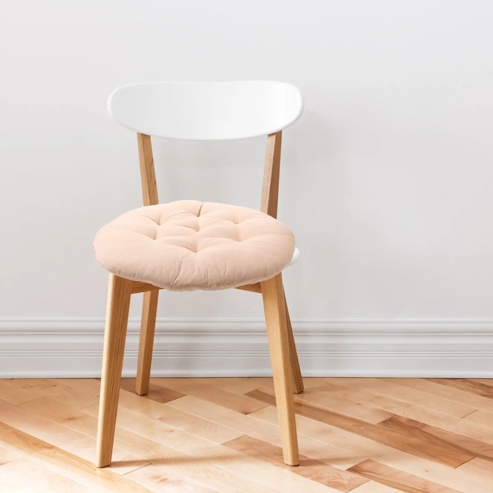 

Round Seat Cushion Ergonomic Spine Support for Office Desk Chair Garden Rocking Chair Outdoor Recliner Universal Comfortable