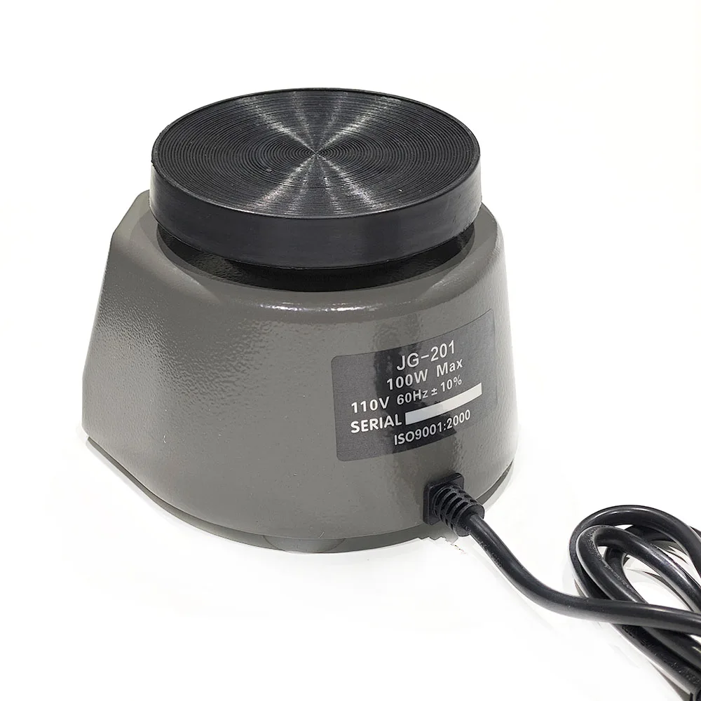 Dental Plaster Vibrator 4'' Round Gypsum Variable Intensity Shaker Oscillator 100W Lab Equipment Adjustable Speed - Image 3