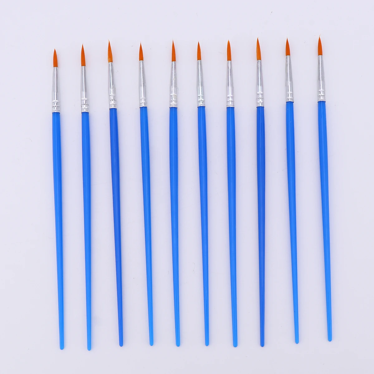 

50Pcs Durable Art Line Drawing Pen Detailing Brushes For Beginners Professionals Blue