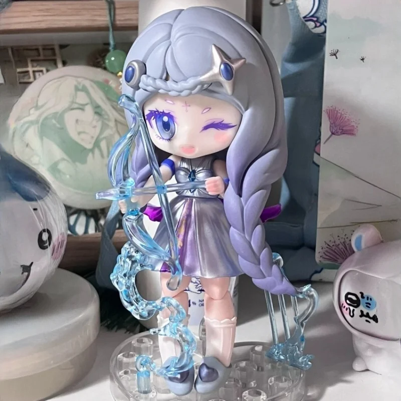 

Yeluoli X First Release New Series Magical Princess Luoli Sea Princess Silver Dust Girl Dress Up Blind Box Toy Collectible Gift