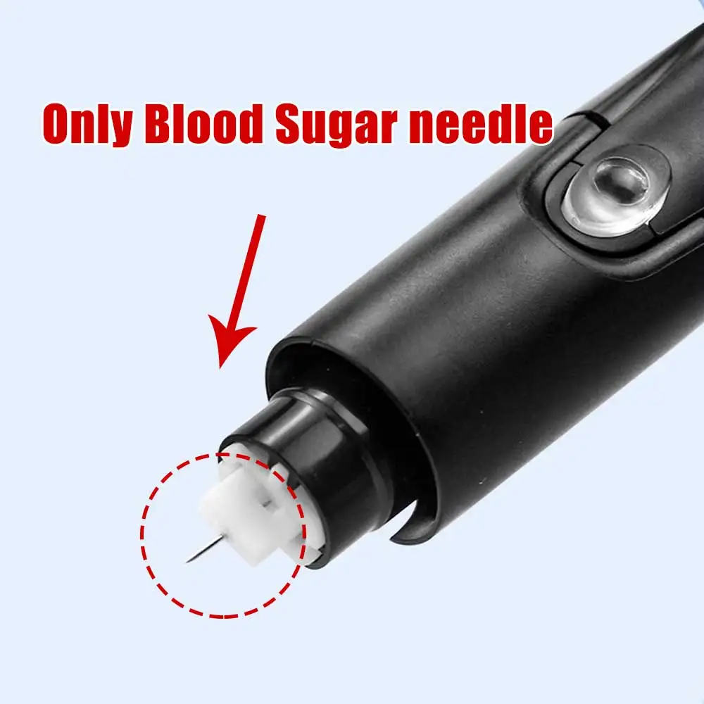 50 قطعة مجموعة Lancets المعقمة 28 جرام ث/Lancet القلم مقياس الجلوكوز الإبر القابل للتصرف قياس مستوى السكر في الدم لمرض السكري الطبي