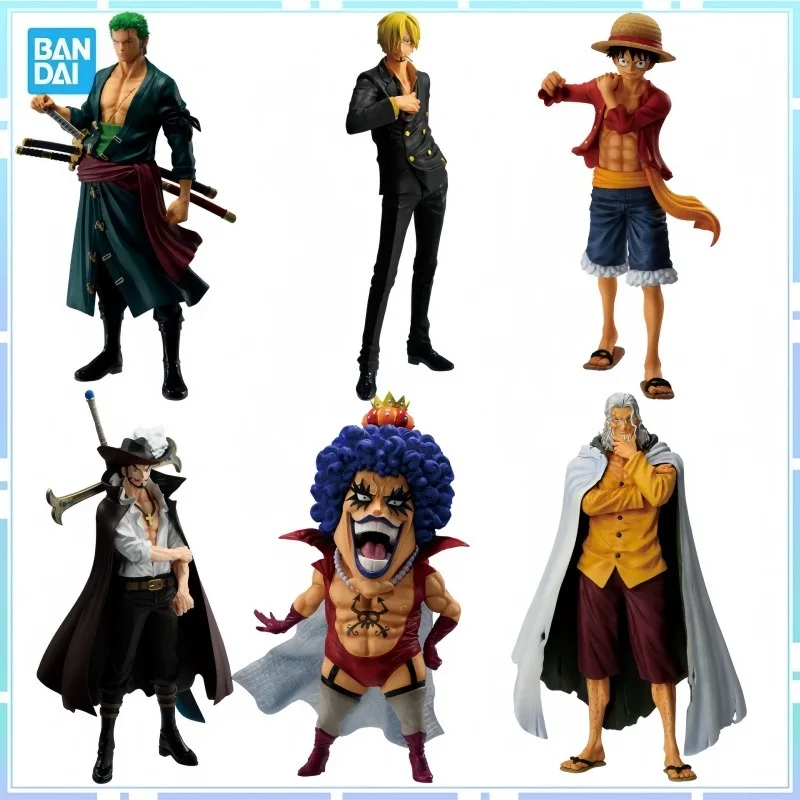 

Официальные аниме-фигурки Bandai One Piece Ichiban Kuji: Луффи, Санджи, Зоро, Силверс, Рэйли, Дракул Михоук — коллекционные модели из ПВХ, игрушки, подарки