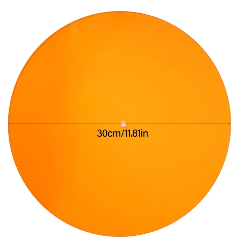 Alfombrillas antideslizantes vinilo para tocadiscos, plato acrílico, antiestáticas, más ajustadas