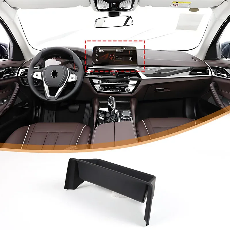 

For BMW 5 Series / 6 Series GT 2021-2023 Central Control Dashboard Navigation Screen Rear Storage Box Tray Interior Accessories