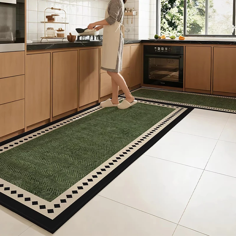 Kitchen Floor Mat High-end Carpet Modern Style Home Decoration Rug Comfort Loop Plush Long Carpets  Alfombras De Cocina 주방 카펫