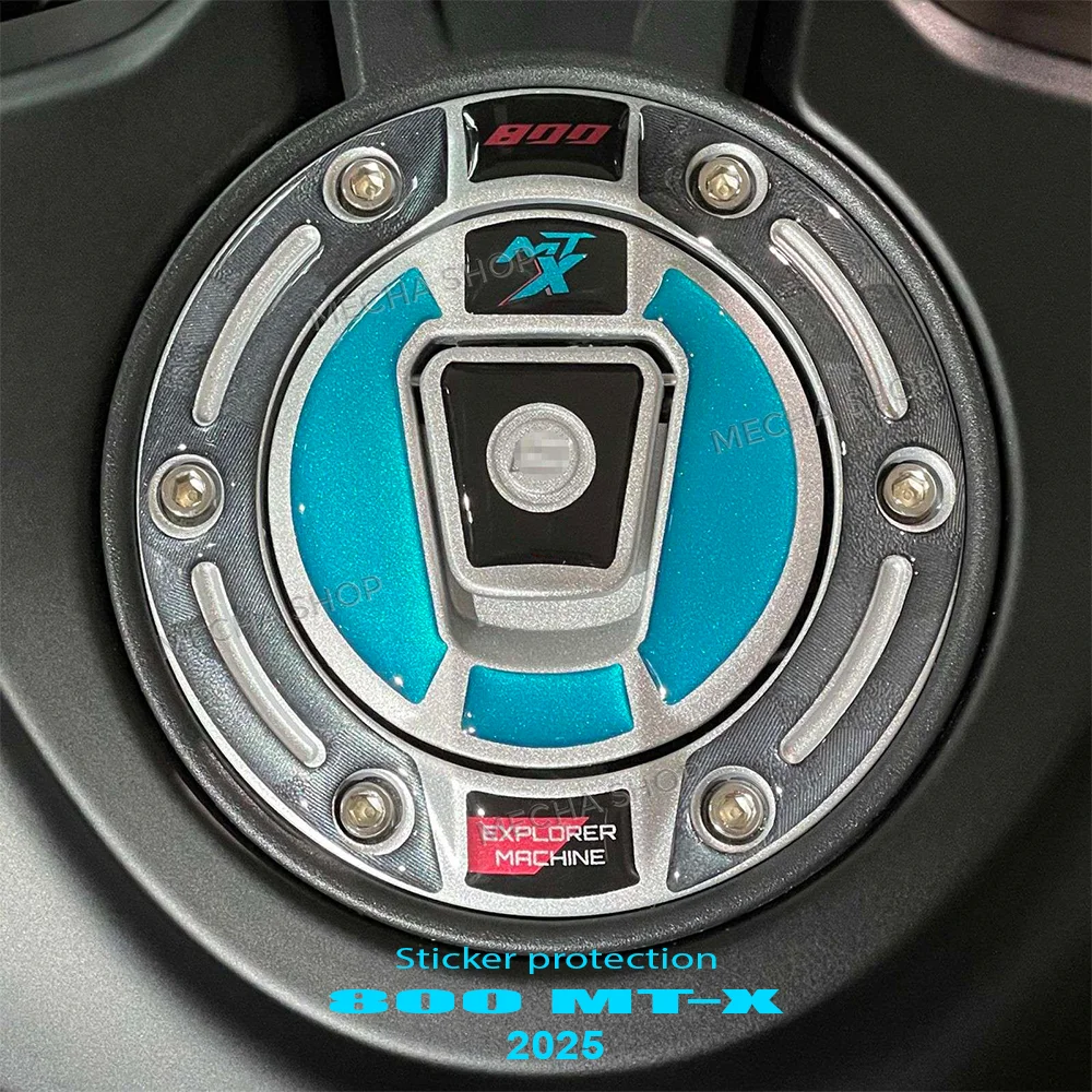 

3D полимерная наклейка, защитный комплект, крышка топливного бака, наклейка на бак, коврик, наклейка для CF Moto 800 MTX 800MT X 2025 2026