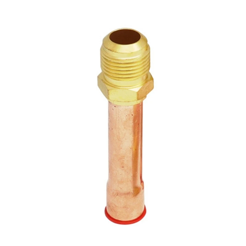 

Pack of 4 1/4" 3/8" 3/4" Flare Connector With Tube Brass Pipe Fitting Connector Adapter Replacement Dropship