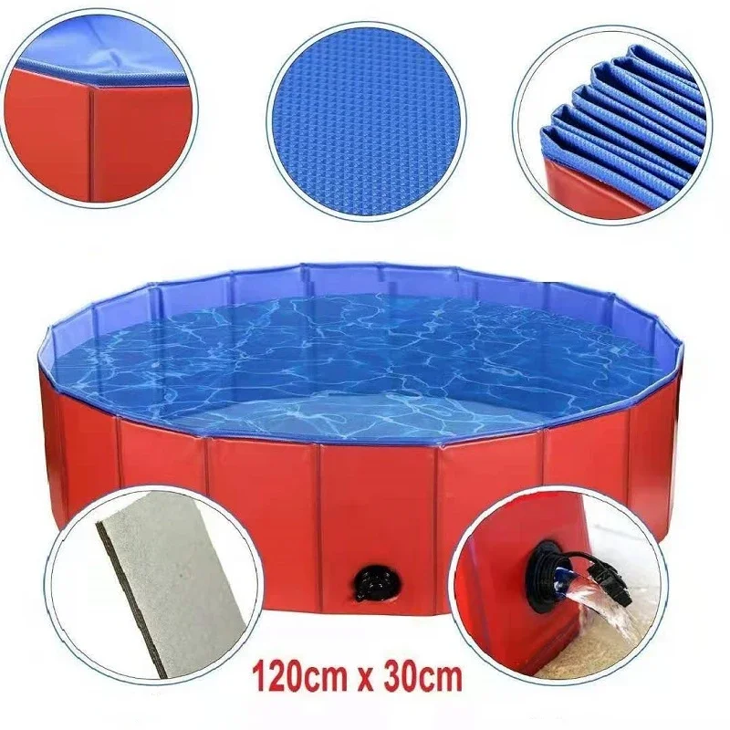 Round Oxford Cloth Bathtub Water Toy Inflatable Foldable Sand Table Tray Children's Magic Sand Table Swimming Pool