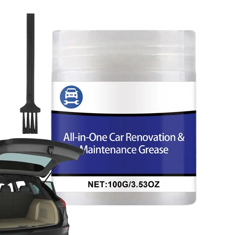 

Axle Grease Waterproof Lubricant & High Temp Grease Car Sunroof Track Lubricating Grease Door Noise Mechanical Gear Grease