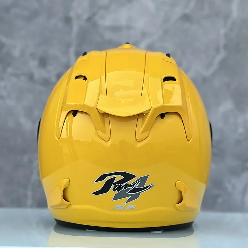 

Ram4 Bright Yellow Half Helmet Motorcycle Off-Road Summer Helmet Downhill Racing Mountain Cross Casco Capacete Men and Women