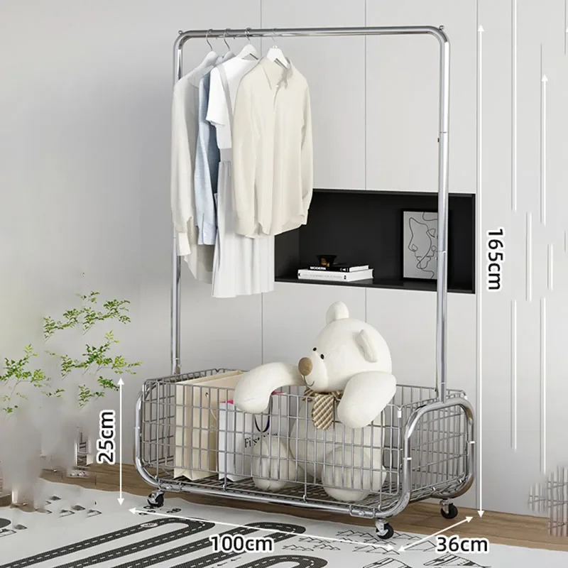Drying Stand Outdoor Clothes Rack Modern Minimalist Rectable Balcony Clothes Hanger Basket Jeans Rack Perchero Home Furniture