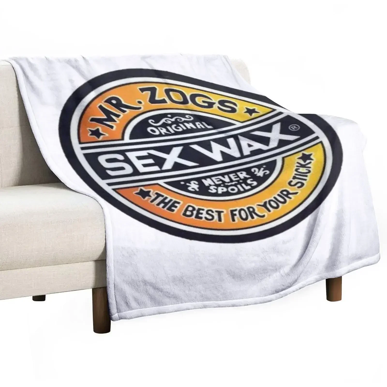 

Mr Zogs Sex wax Throw Blanket warm for winter Furrys for sofa Bed Blankets