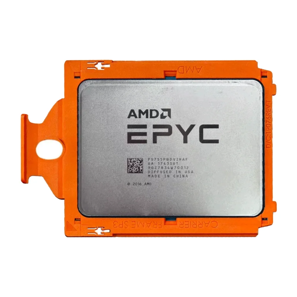 AMD EPYC 7551P 32-Core 64-Thread 14NM 2.0Hz/3.0GHz L3=64MB 180W CPU Gaming Processor Socket SP3 DDR4 NEW No Cooler No Fan