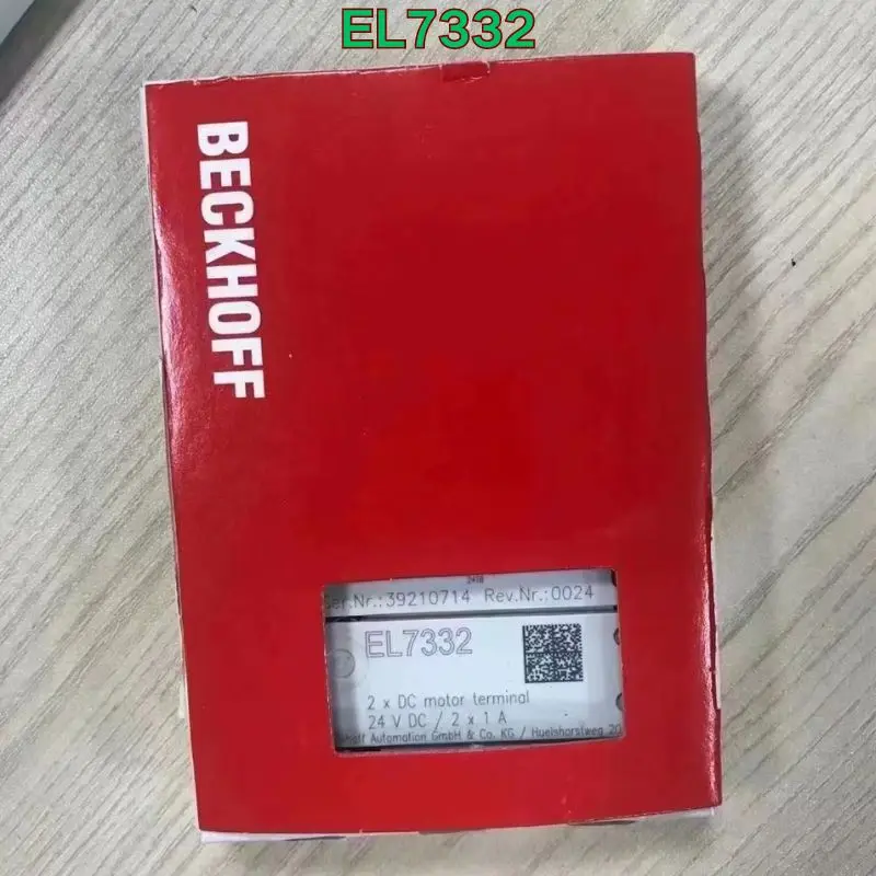 

New Beckhoff module EL7332